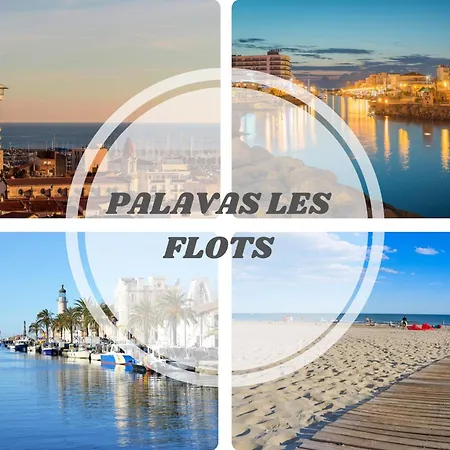 La Perle Bleue Vue Sur Mer-terrasse-parking-plage Prosconciergerie * Palavas-les-Flots