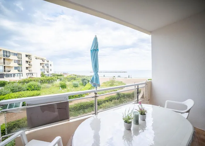 Apartment La Perle Bleue Vue Sur Mer-terrasse-parking-plage Prosconciergerie Palavas-les-Flots