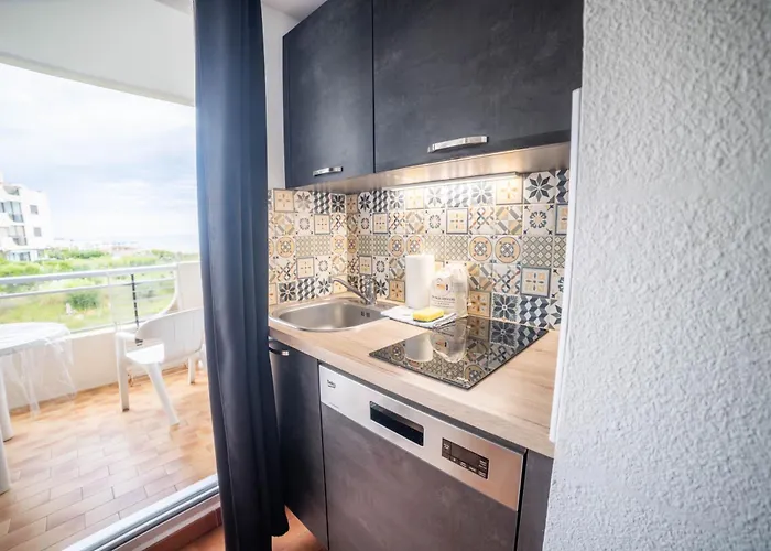 Apartment La Perle Bleue Vue Sur Mer-terrasse-parking-plage Prosconciergerie Palavas-les-Flots