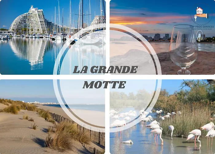 La Perle Bleue Vue Sur Mer-terrasse-parking-plage Prosconciergerie Palavas-les-Flots