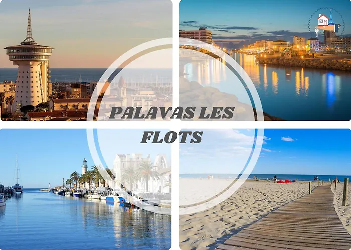 La Perle Bleue Vue Sur Mer-terrasse-parking-plage Prosconciergerie * Palavas-les-Flots